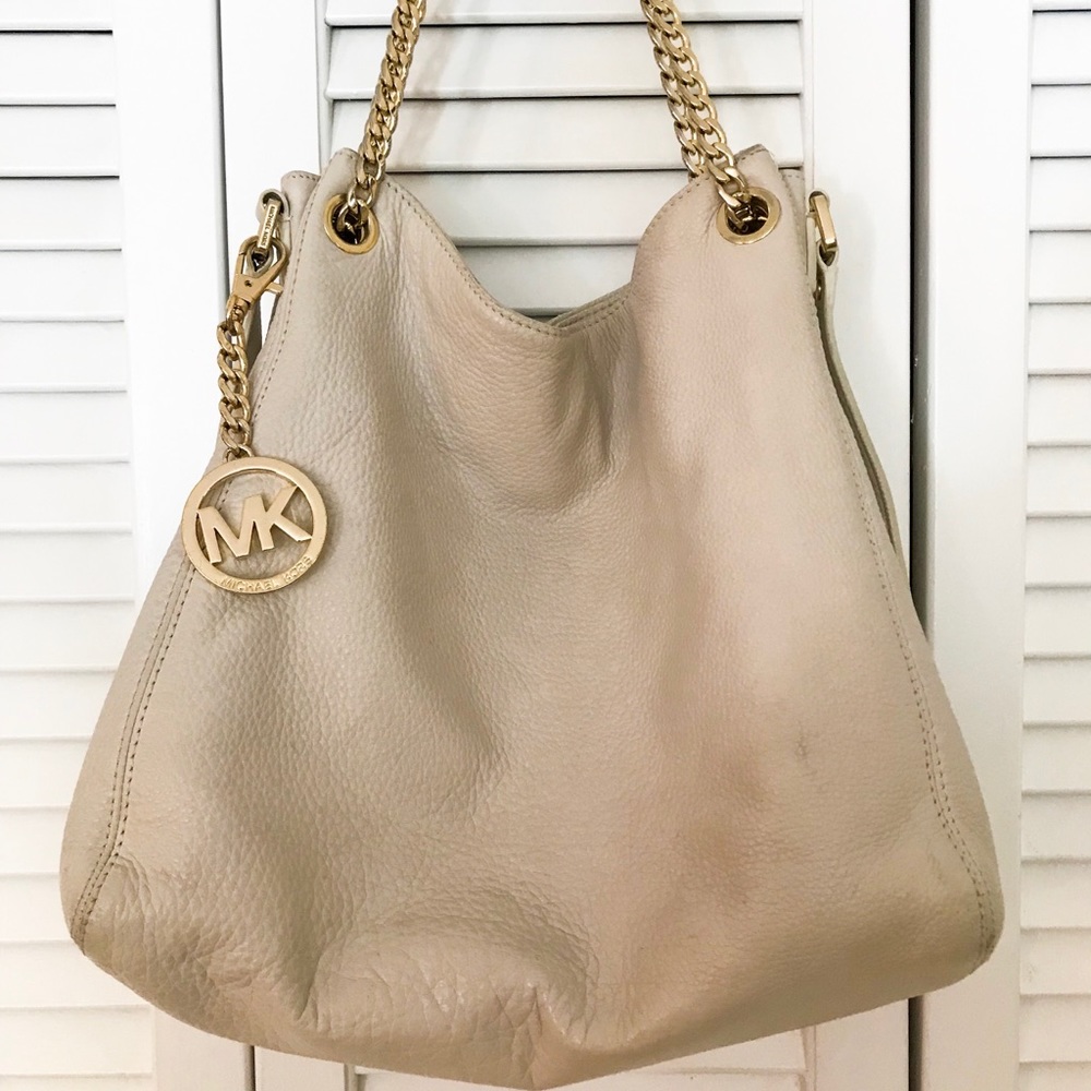 Michael Kors Ivory Shoulder Bag